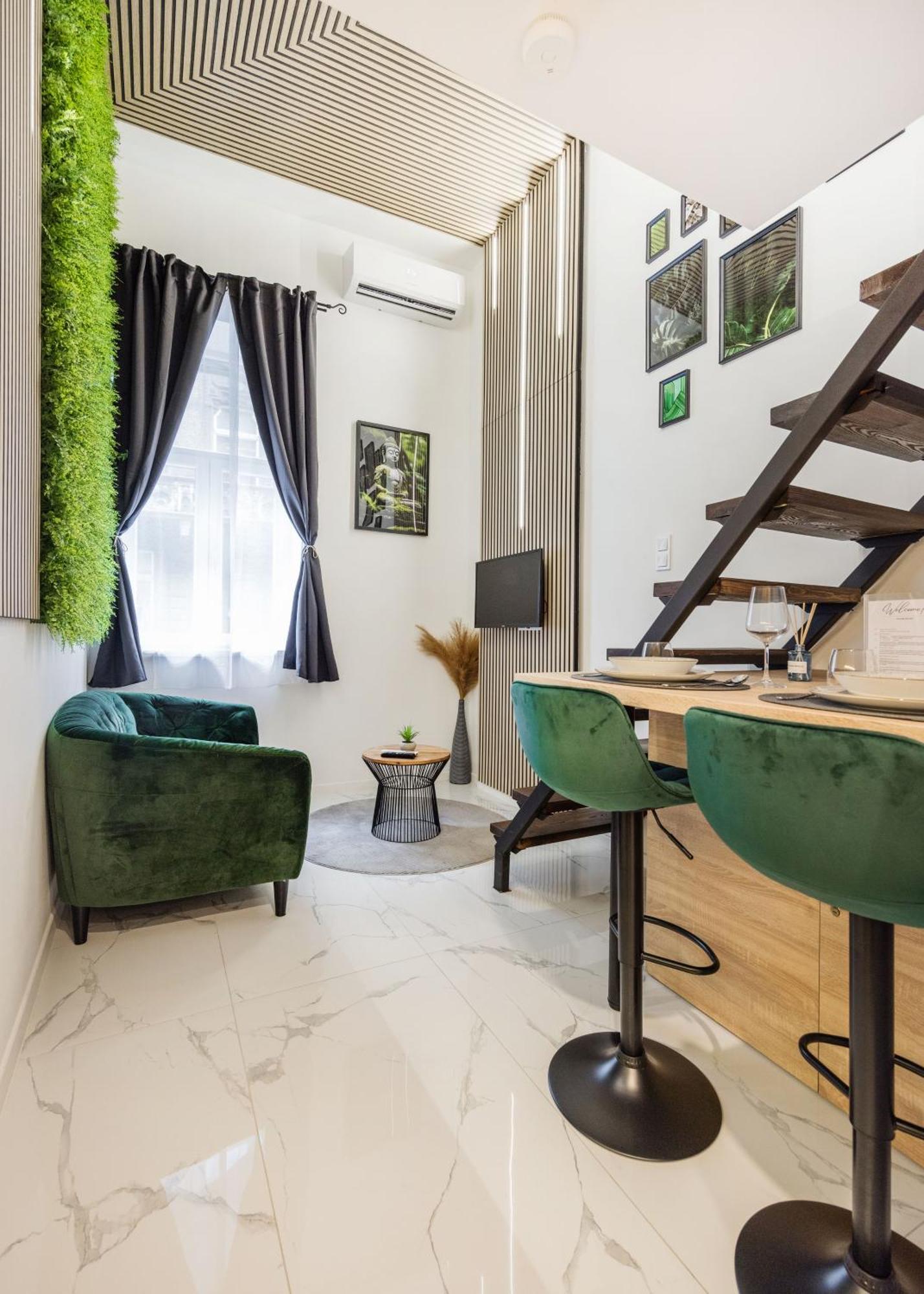 Modern Downtown Oasis Lejlighed Budapest Eksteriør billede